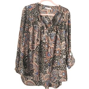 DR2 by Daniel Rainn nwot Peplum Back Sz LG